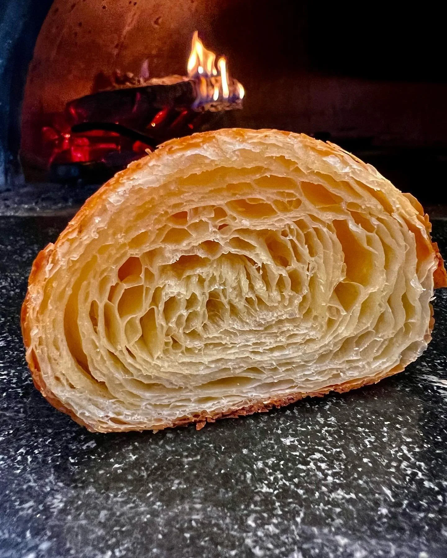 #croissant #honeycomb #iykyk @thebakeshoppc  #amazing