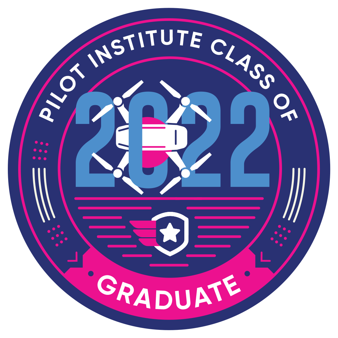 pilot institute drone pilot graduate badge