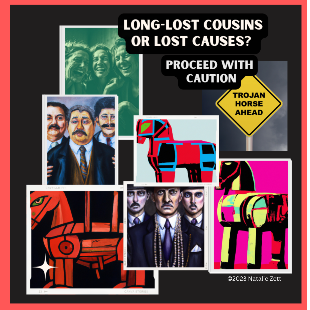LongLost Cousins or Lost Causes? Proceed with Caution — Flower