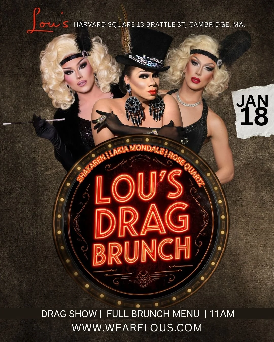 Lou’s Drag Brunch