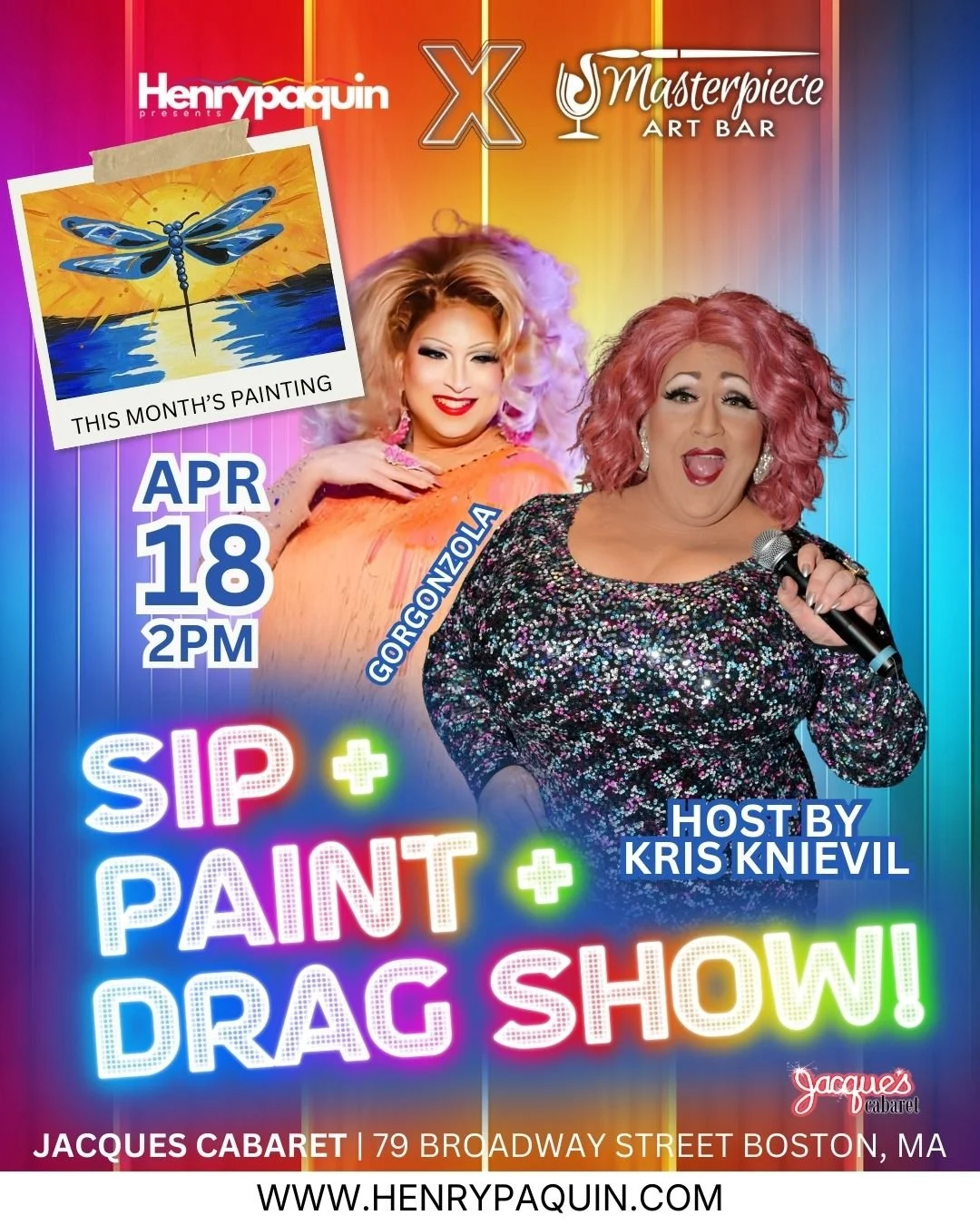 Sip + Paint + DRAG SHOW!