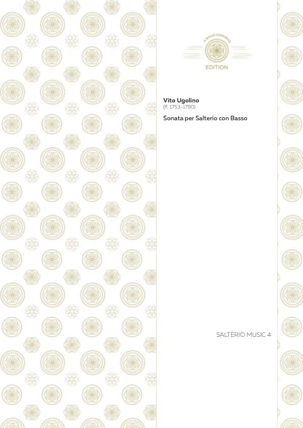 SALTERIO MUSIC 4 - Vito Ugolino, Sonata per Salterio con Basso