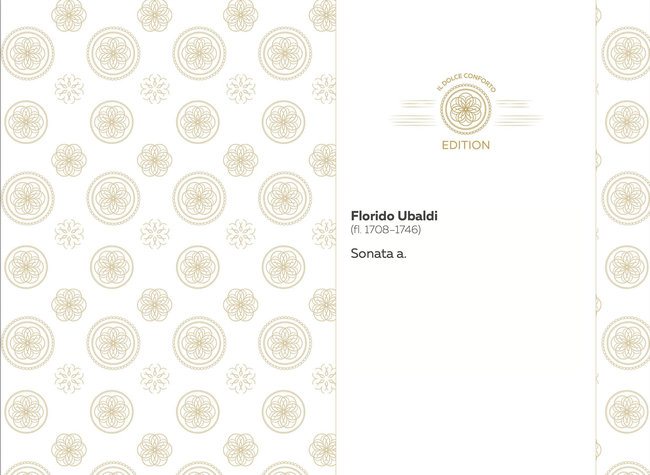 SALTERIO MUSIC 3 - Florido Ubaldi, Sonata a.