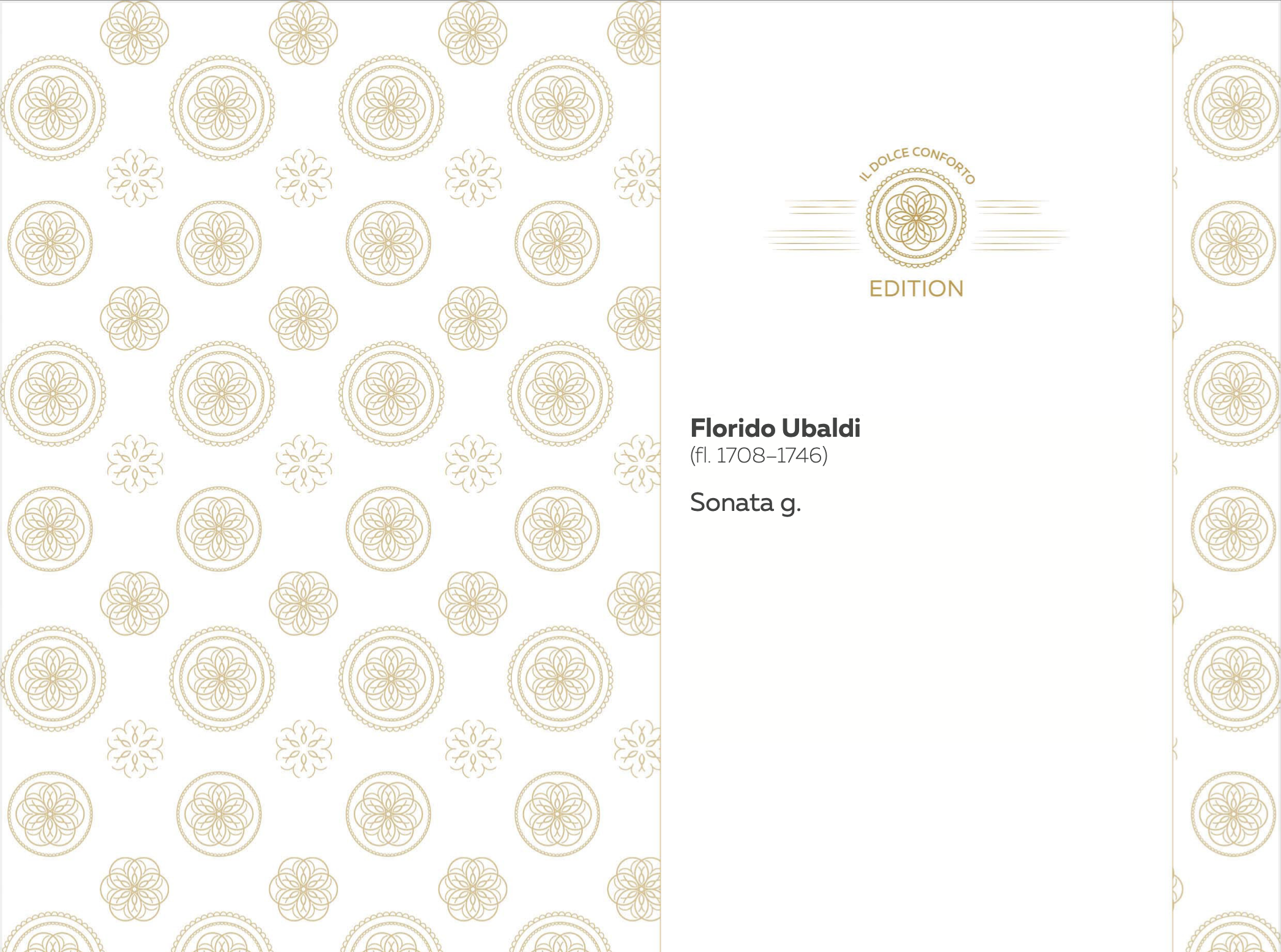 SALTERIO MUSIC 6 - Florido Ubaldi, Sonata g.