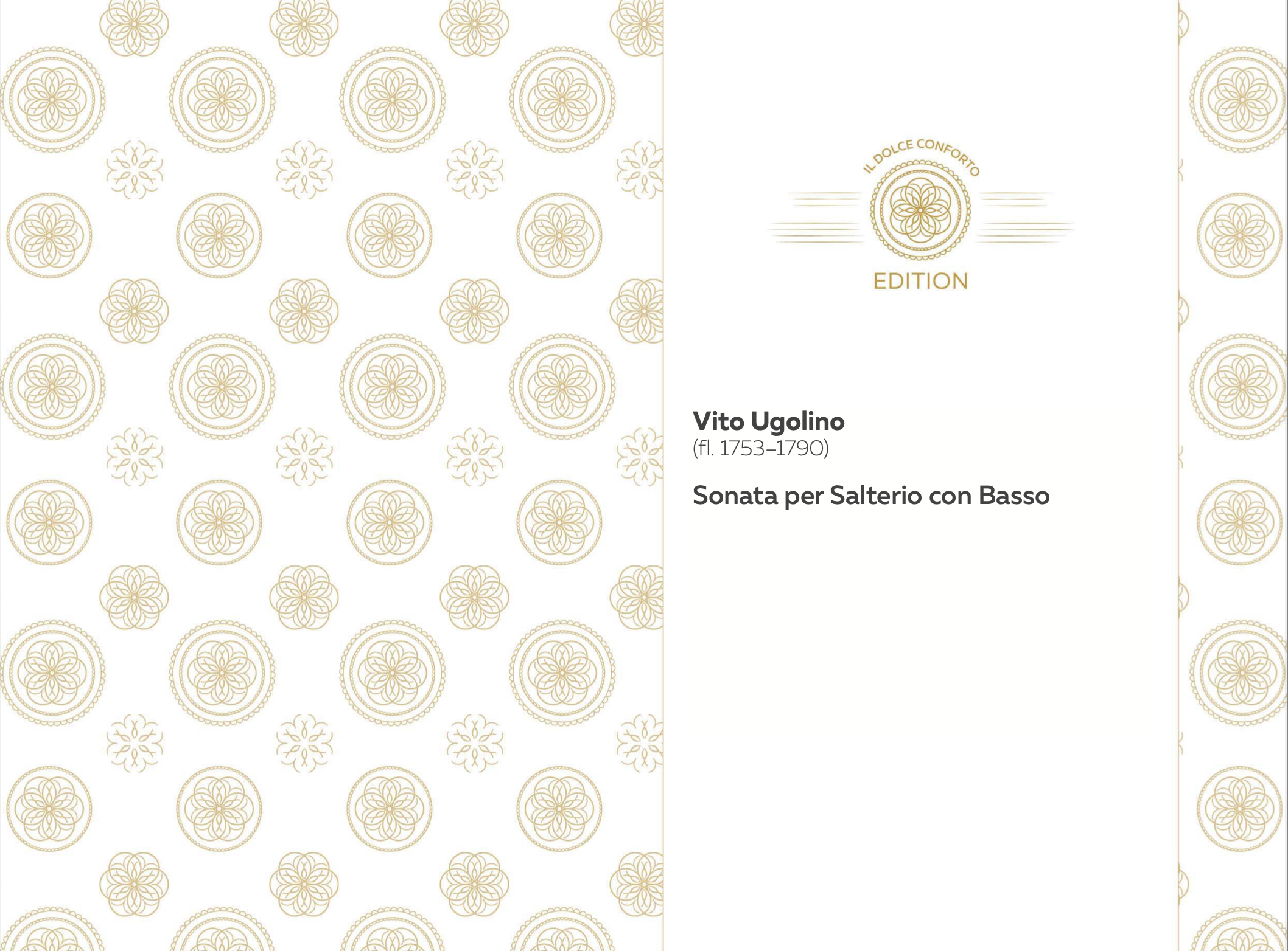 SALTERIO MUSIC 4 - Vito Ugolino, Sonata per Salterio con Basso