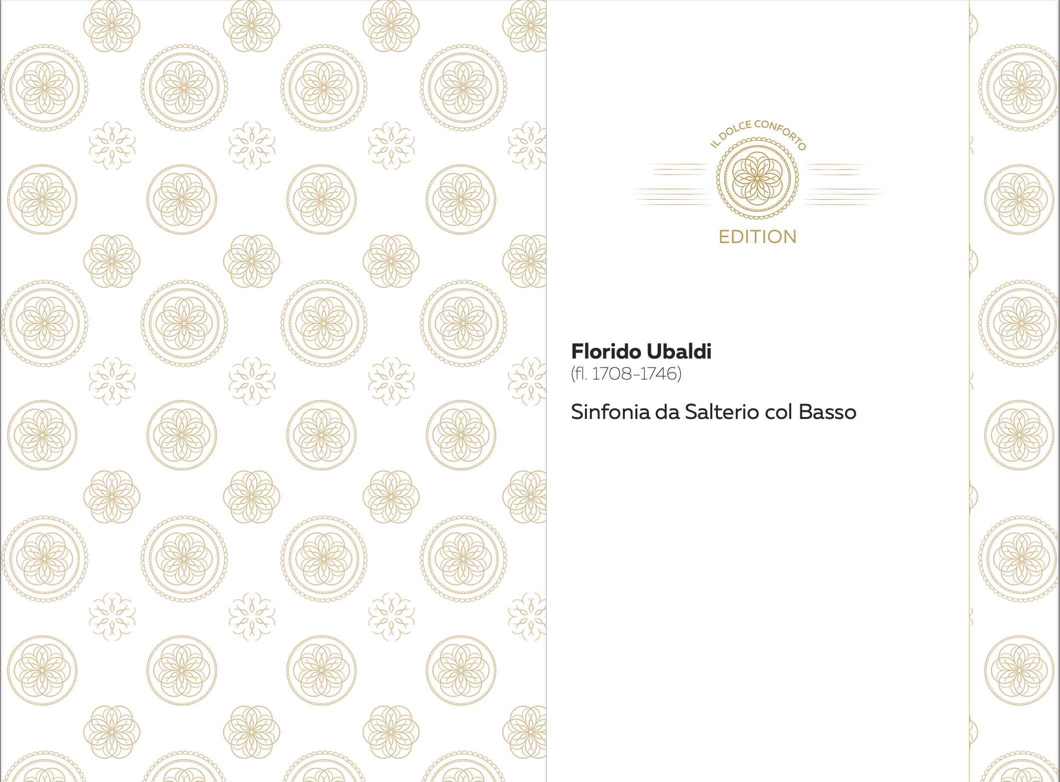 SALTERIO MUSIC 1 - Florido Ubaldi, Sinfonia da Salterio col Basso