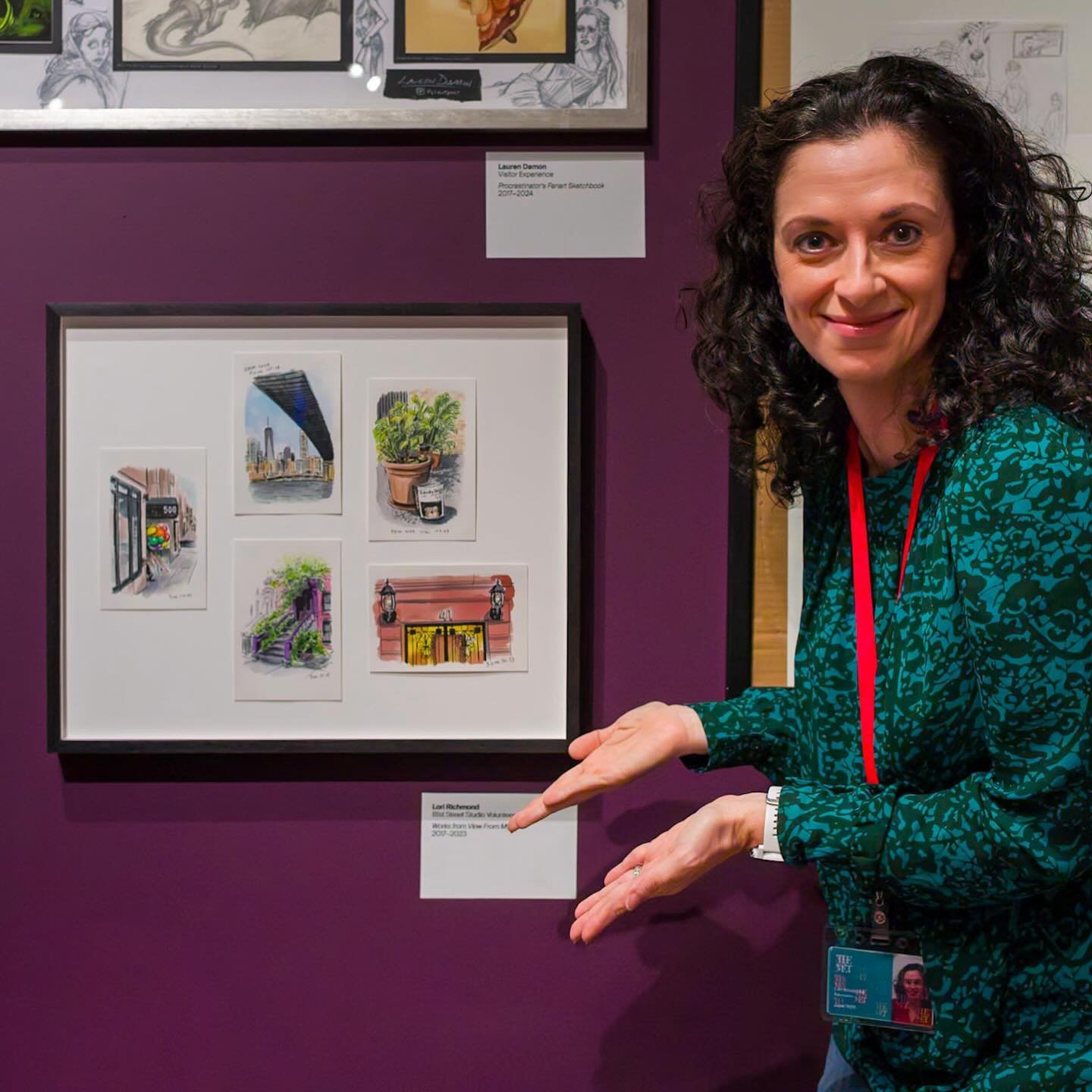 Earlier this year, I set out an intention of connecting with community, in real life, in ways that are meaningful to me. This led me to being accepted into the volunteer org at The Metropolitan Museum of Art, where I work in the 81st Street Studio. T