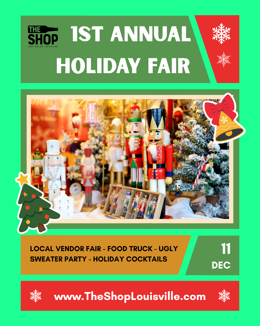 Holiday Fair & Ugly Sweater Party!