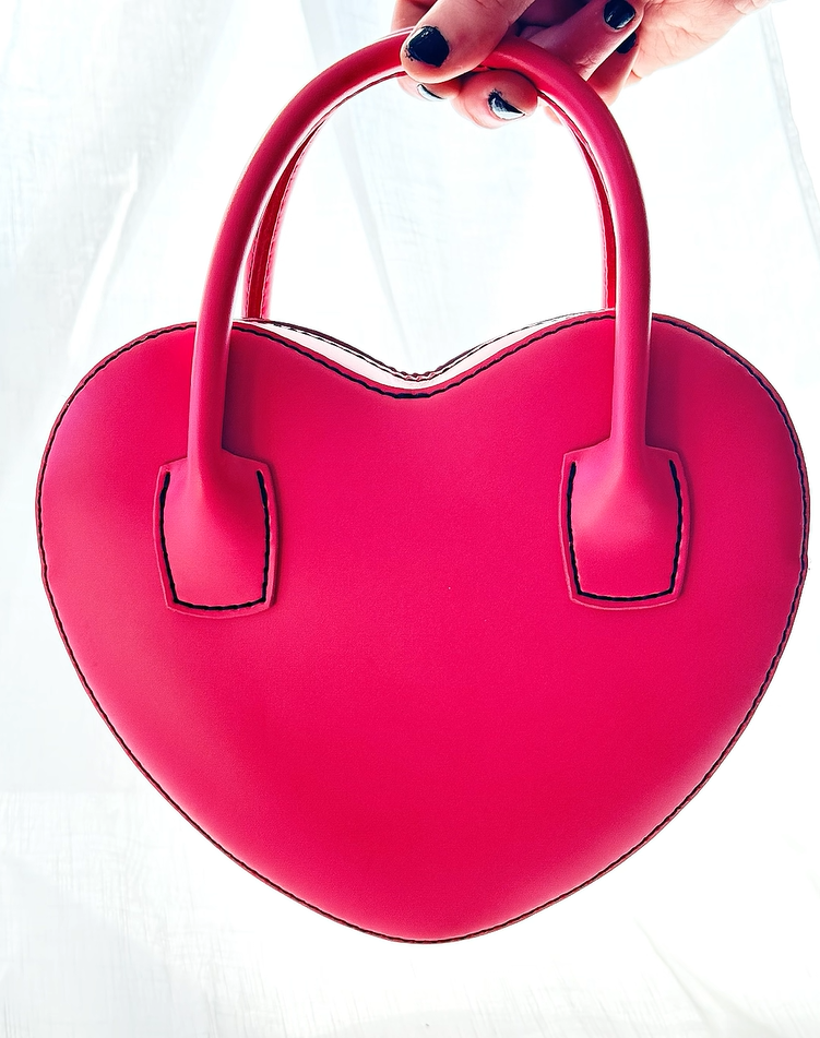 Pepto Heart Handbag