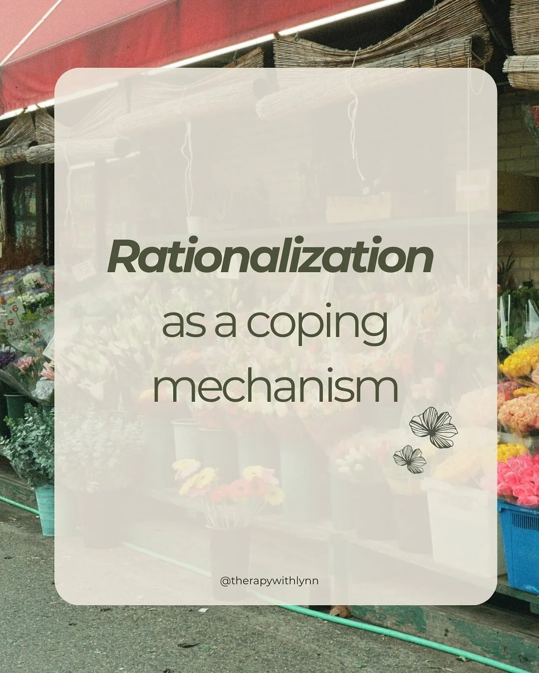Sometimes we explain things away to make them easier to hold.
Rationalization protects us from discomfort, but it can also distance us from our feelings.

&bull;
&bull;
&bull;
&bull;
#mentalhealth#psychotherapist#relationships#anxiety#control#depress