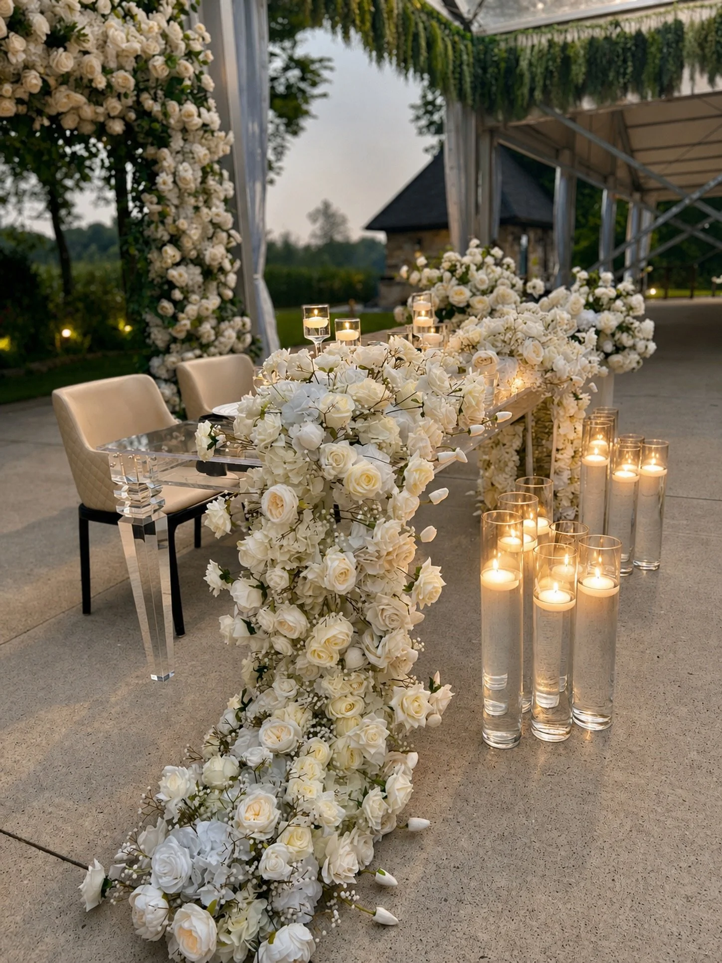 Elegant decor for an unforgettable celebration. ✨🥂