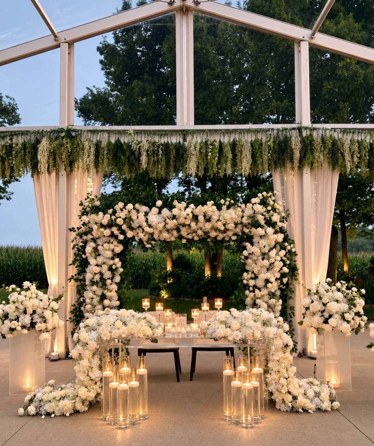 Dreamy florals, soft details, and the beauty of the outdoors&mdash;the perfect setting for an unforgettable &ldquo;I do.&rdquo; 🌸✨