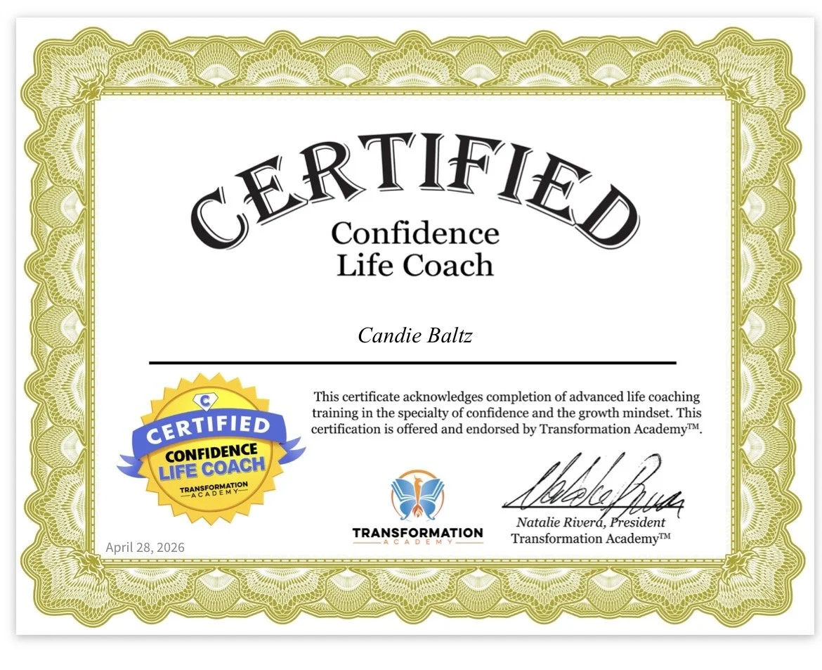 Certified Confident Life Coach! 