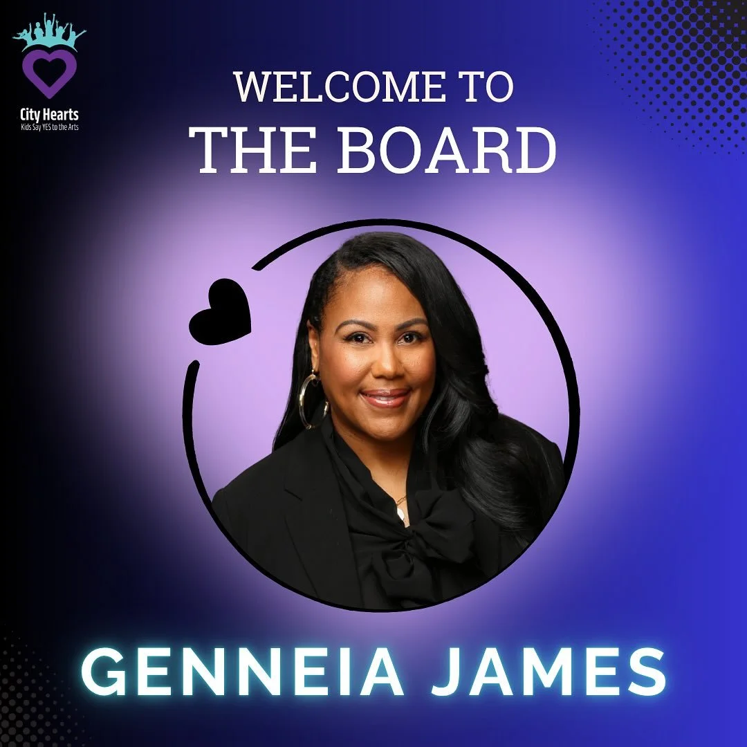 City Hearts is elated to introduce the newest member of our Board of Directors: Genneia James.

Genneia is an accomplished entertainment professional with more than two decades at NBCUniversal. She currently serves on the Universal Studio Group Busin
