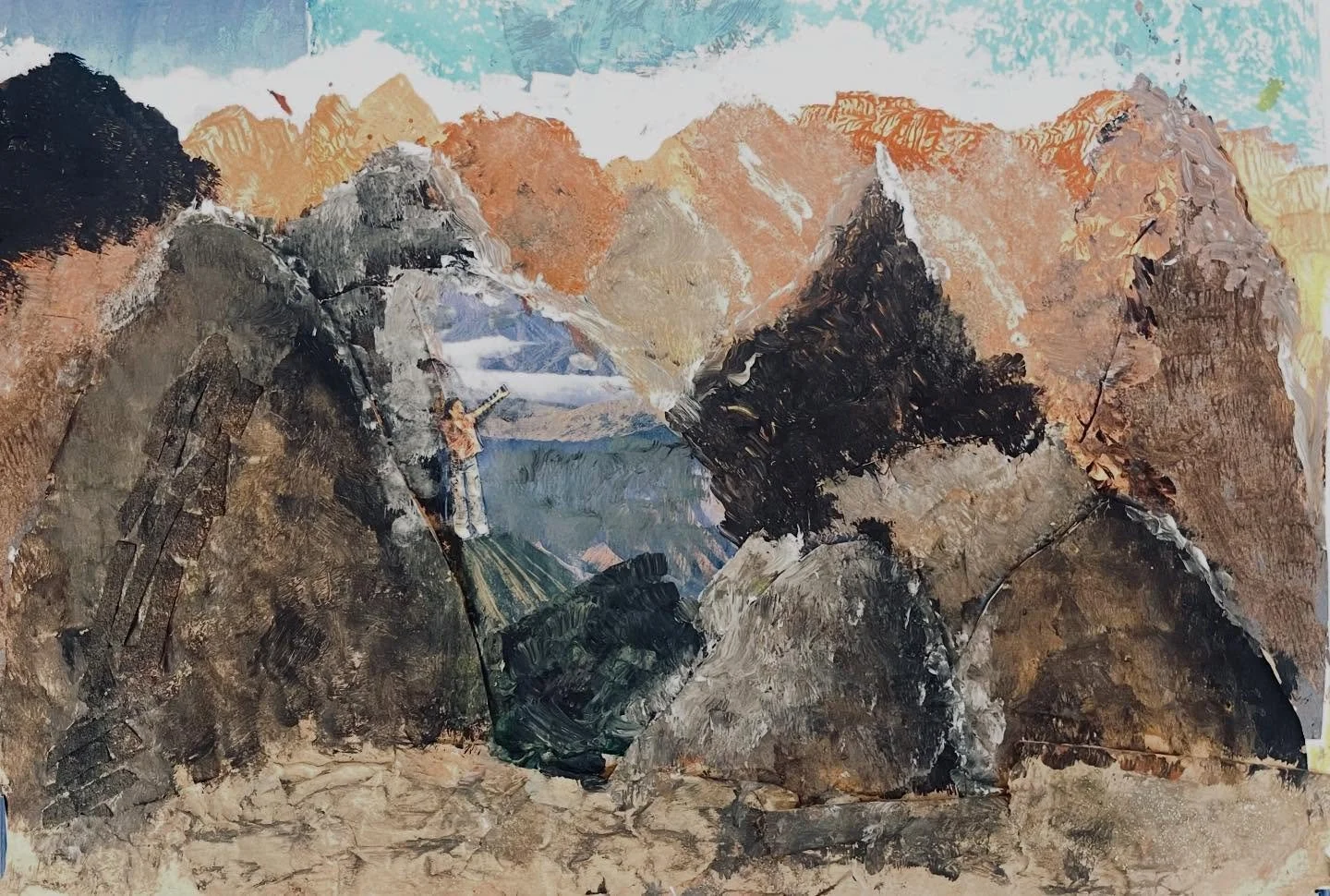 Check out some recent work from our Mixed Media students at McKinley Arts Integrated School in Compton!

Several pieces featured here were inspired by Romare Bearden. Drawing from his signature collage technique, students experimented with cutting, l