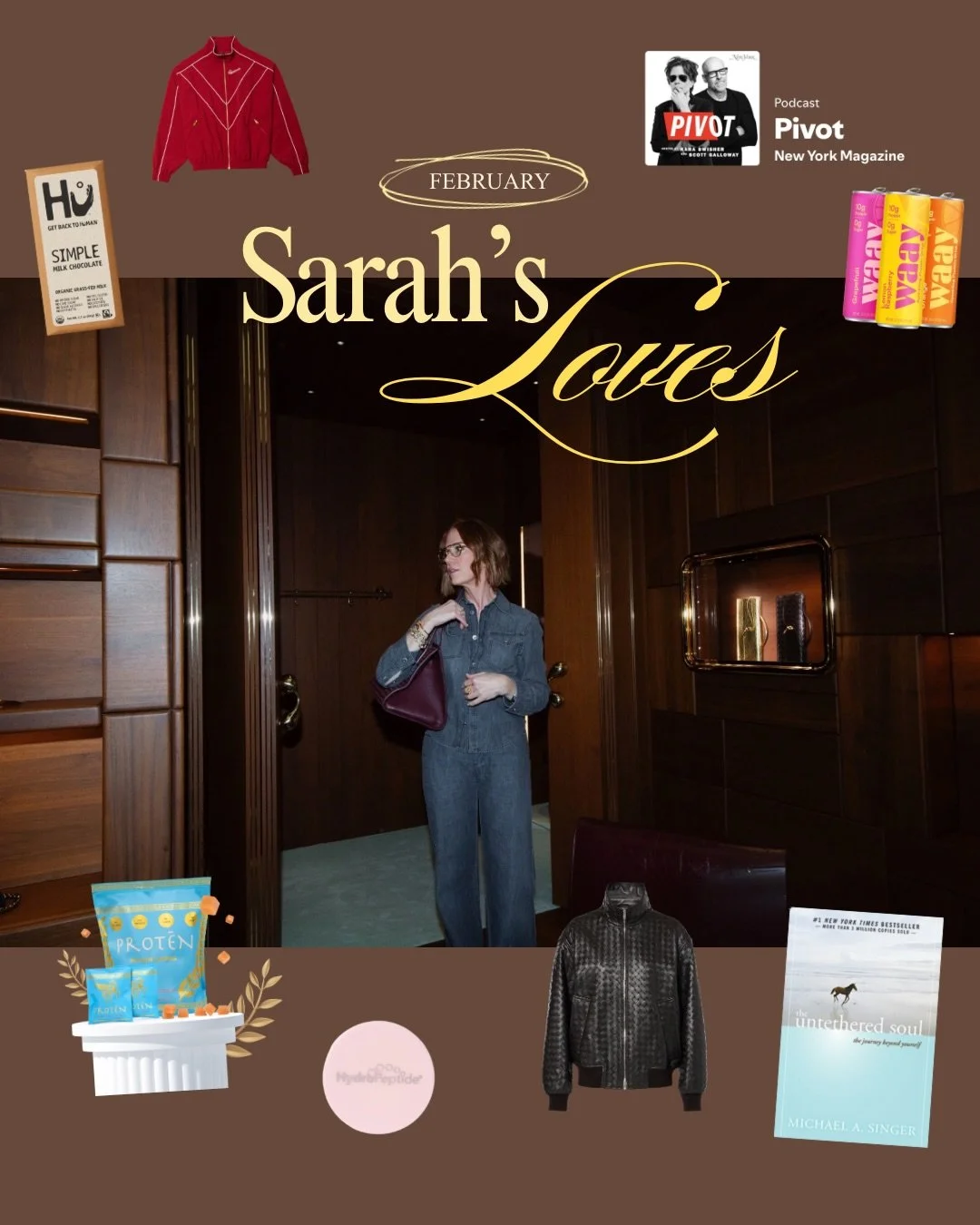 February, refined.

These are the pieces, rituals, and small luxuries that shaped my month &mdash; the things I actually used, repurchased, reached for, and talked about nonstop. Wellness staples that feel effortless. Beauty that works. Fashion that 