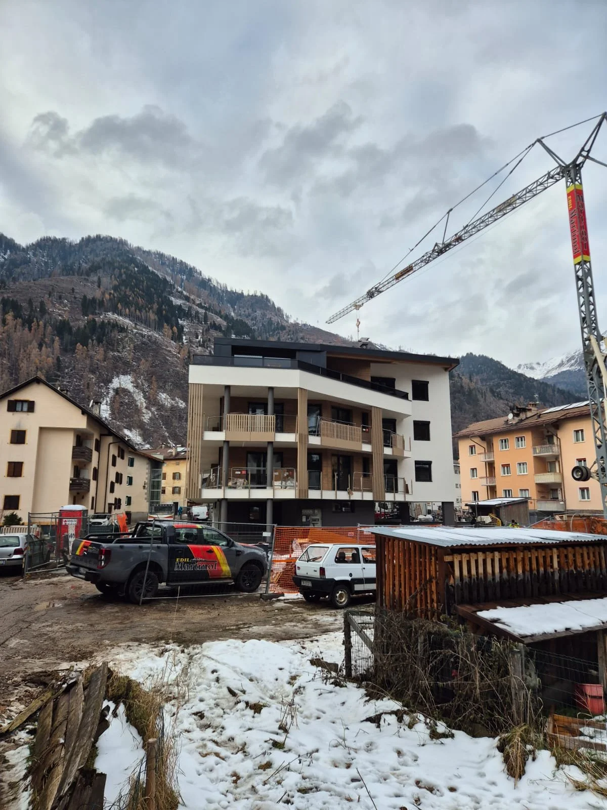 Sghiacciante per terrazza esterna Predazzo (TN)