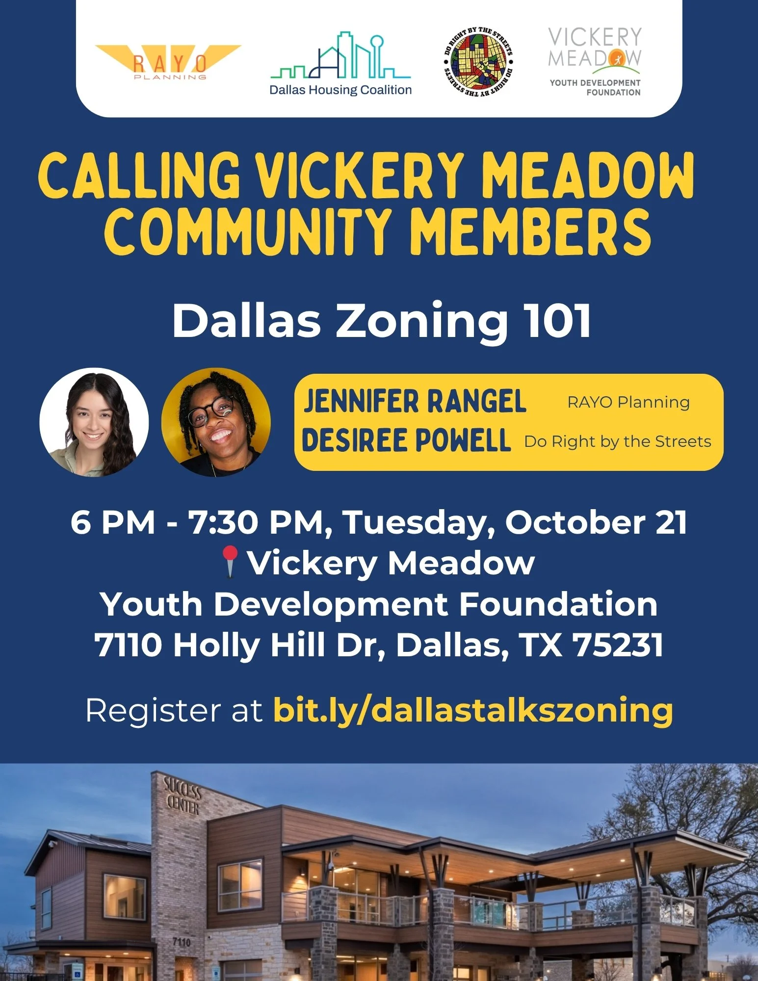 Vickery Meadow Community Talk (Zoning 101)