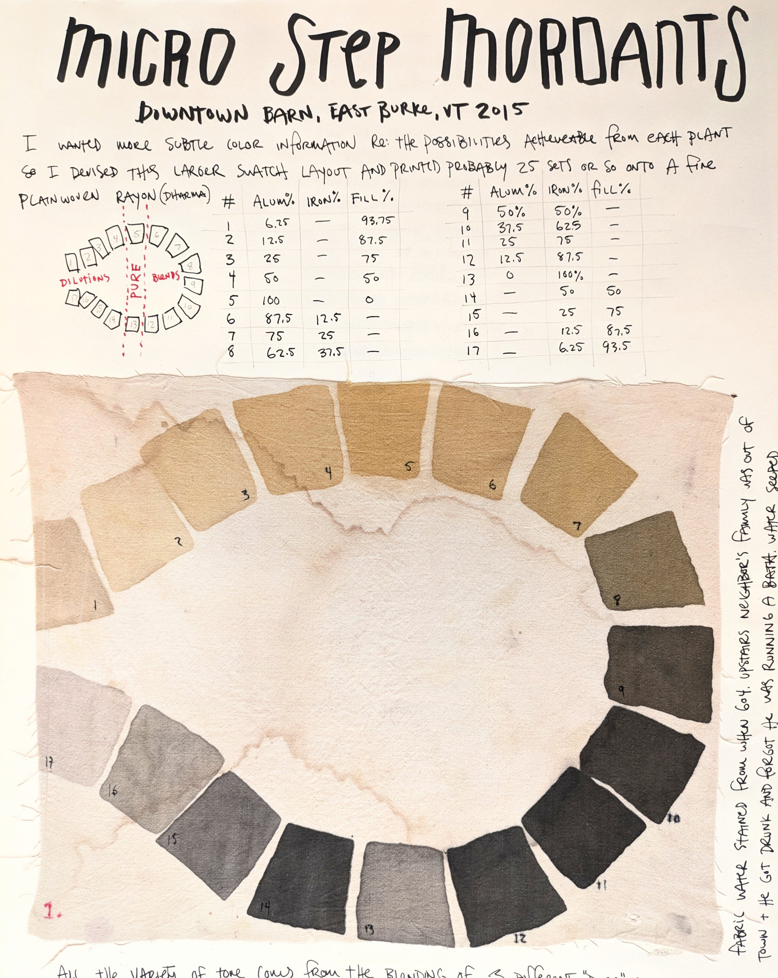 Graham Keegan Foraged Color Test Swatch Chart Workshop in Los Angeles.jpg