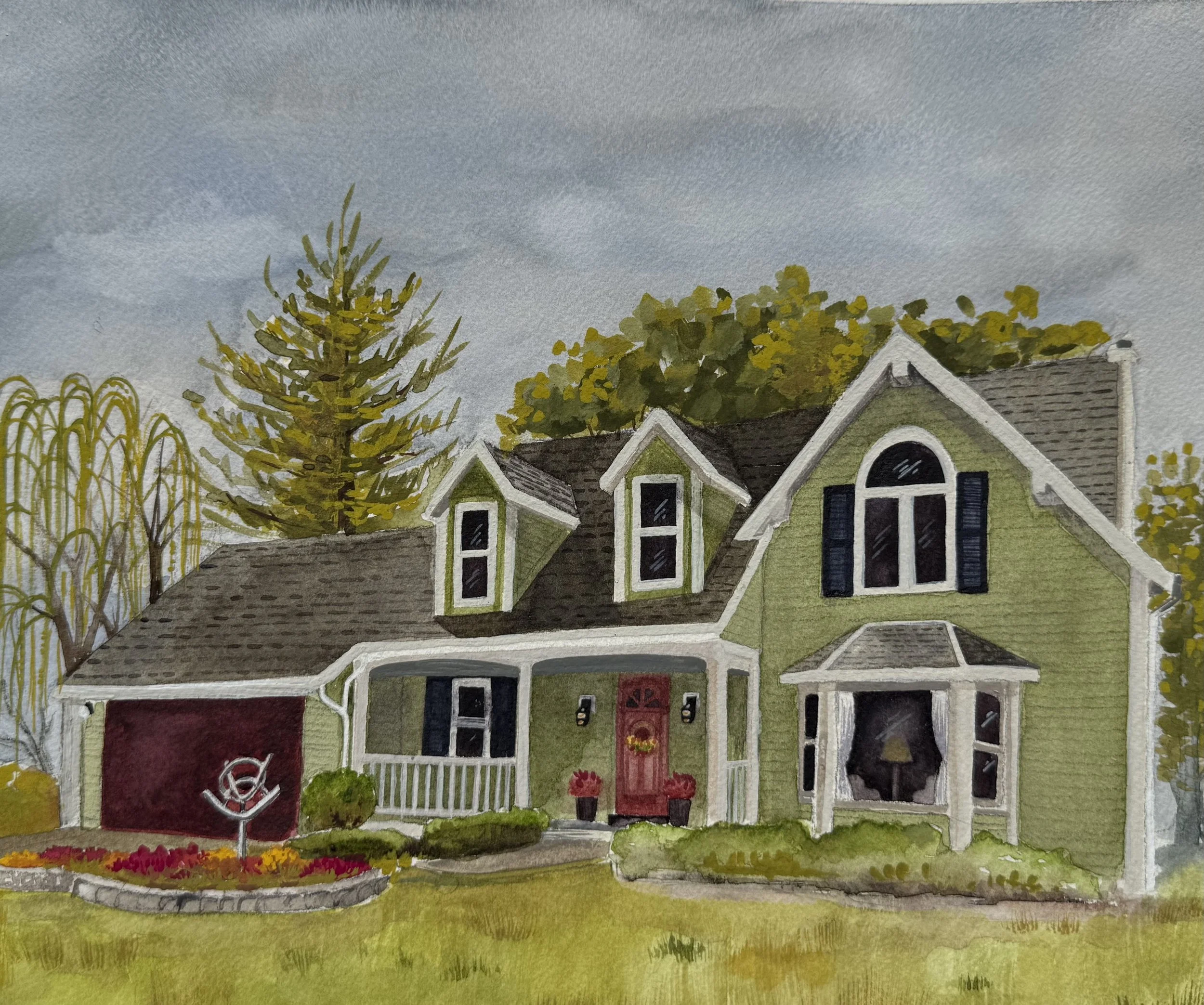 Custom Home Portrait