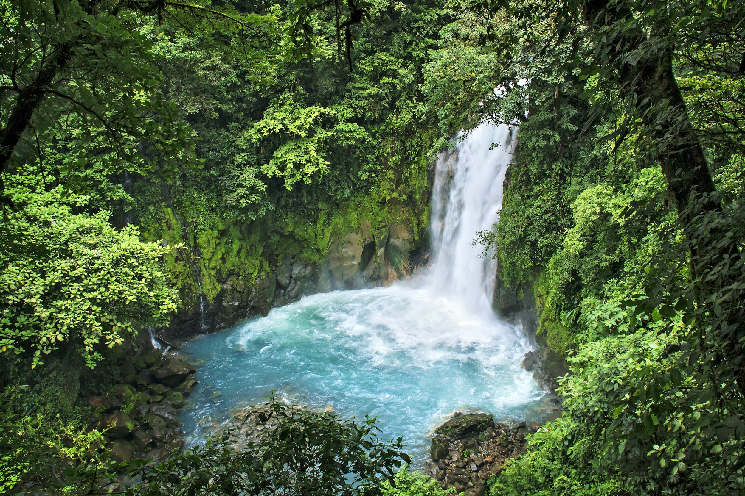 Rio Celeste Waterfall