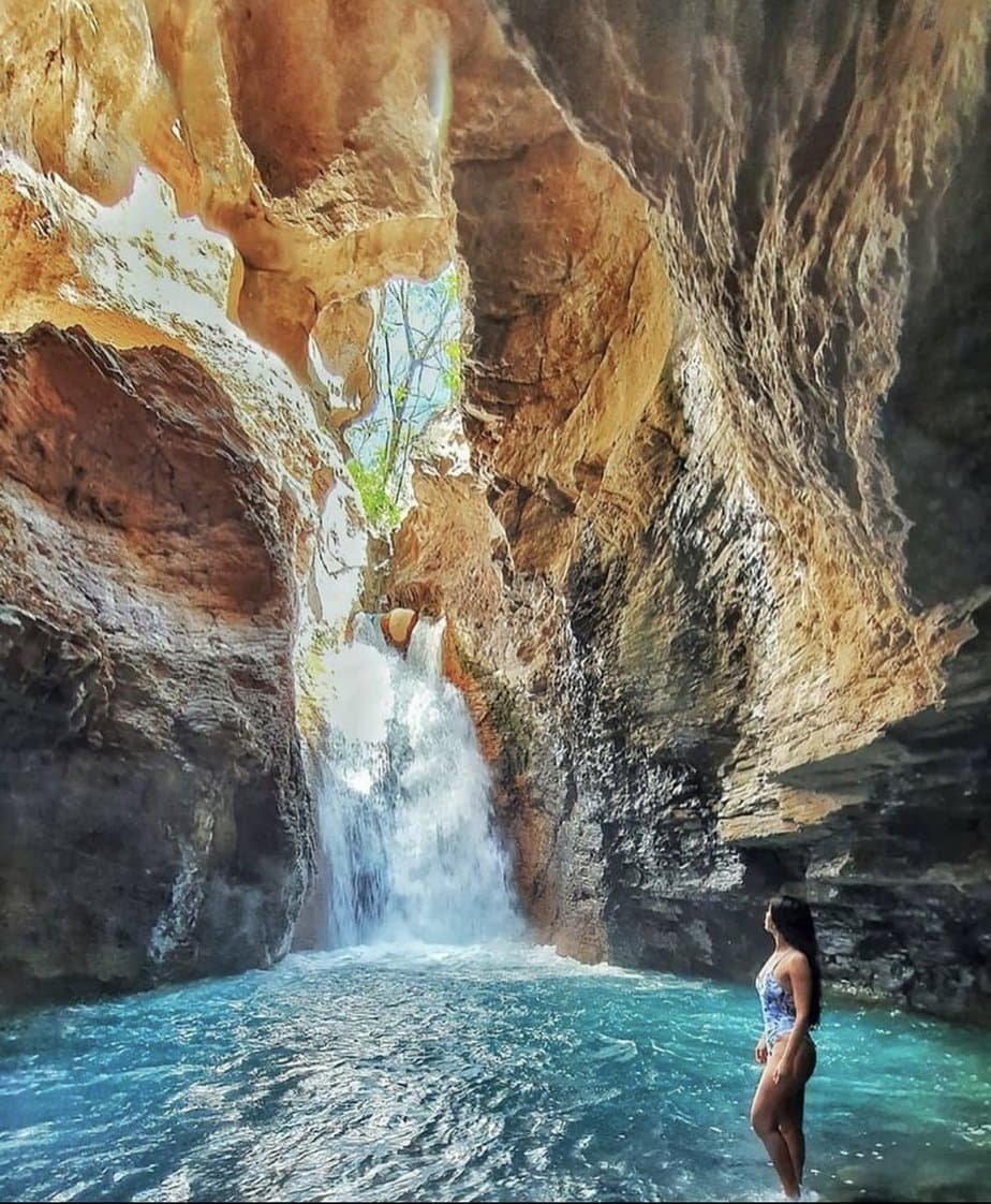 La Leona Waterfall