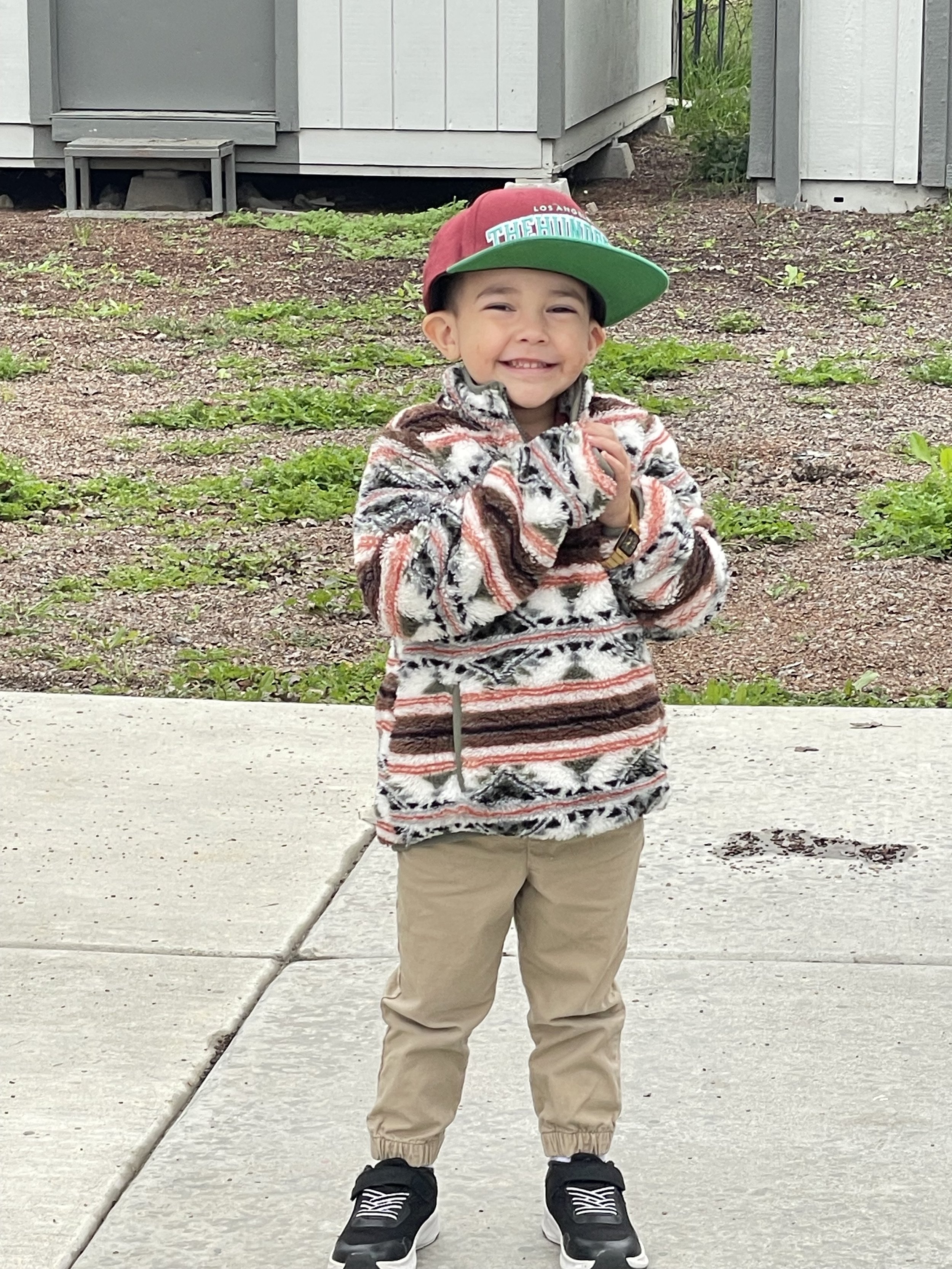 sammy at food giveaway.jpg