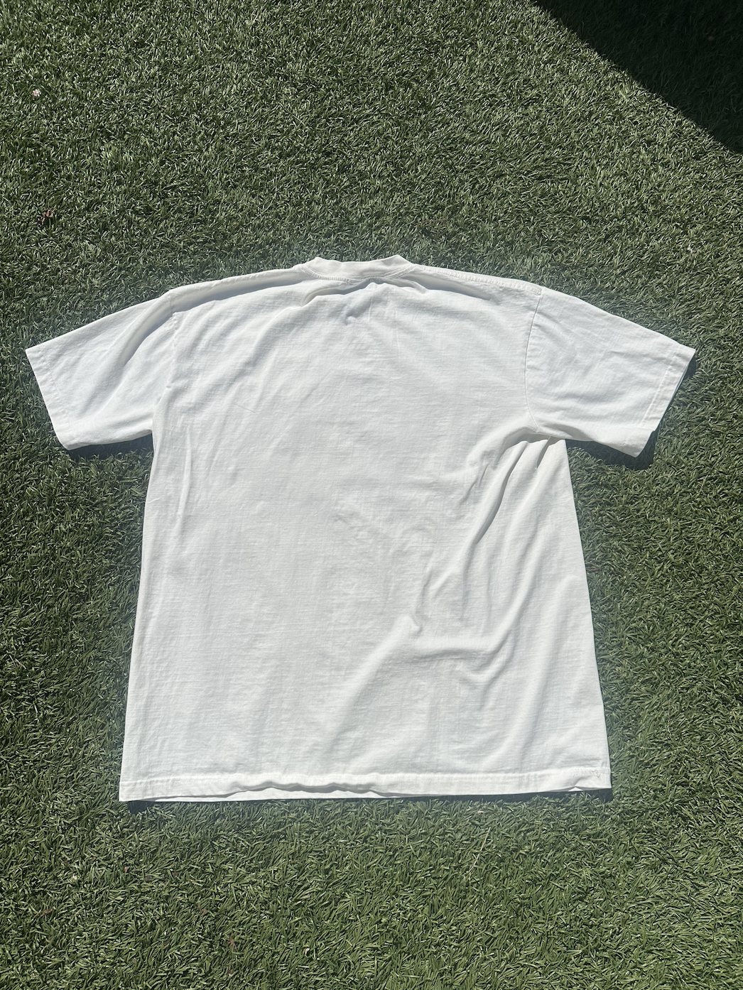 White Cone Person Tee (back).png