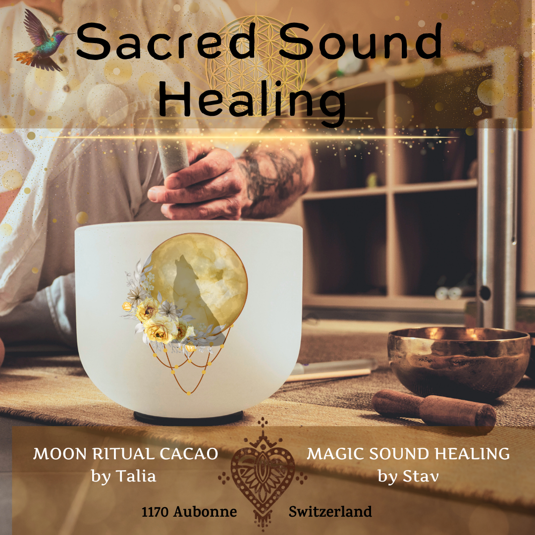 🌕 Sacred Sound Healing & Ritual Cacao ✨🌿