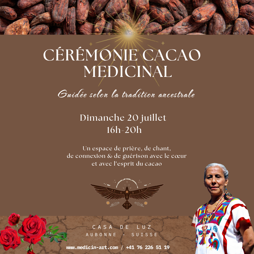 CÉRÉMONIE CACAO avec Abuela Veronica