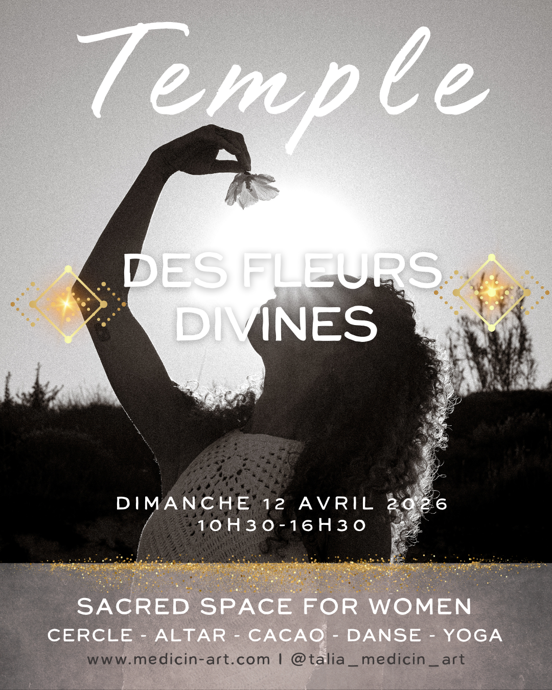 🌹 Temple des Fleurs Divines 