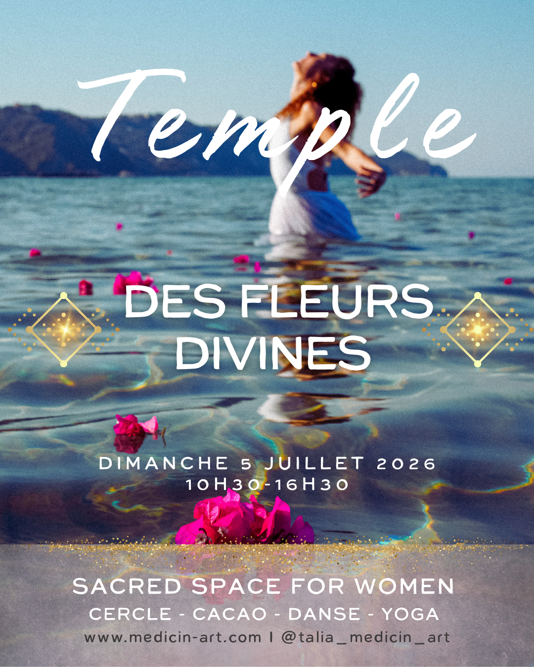 🌹 Temple des Fleurs Divines 