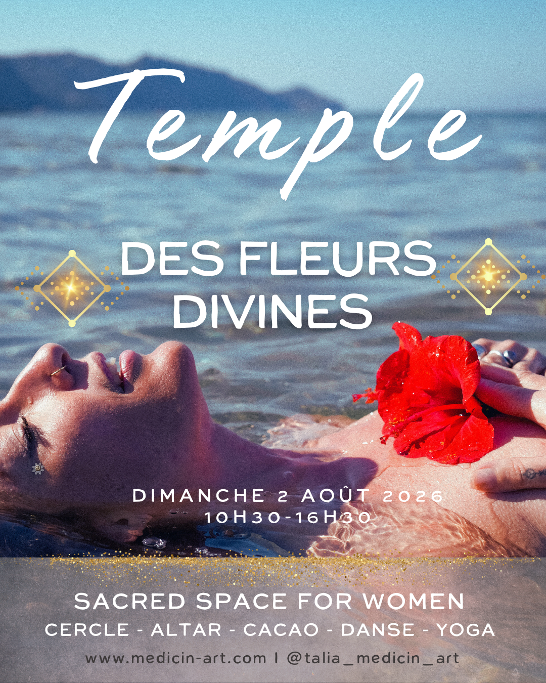🌹 Temple des Fleurs Divines 