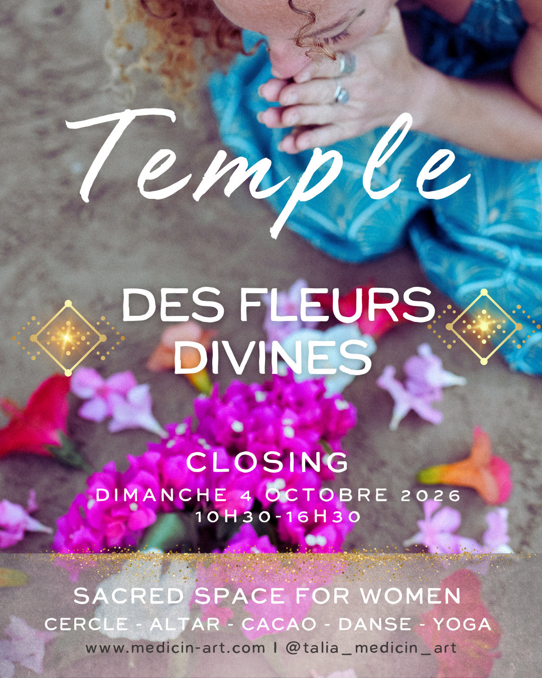 🌹 Temple des Fleurs Divines 