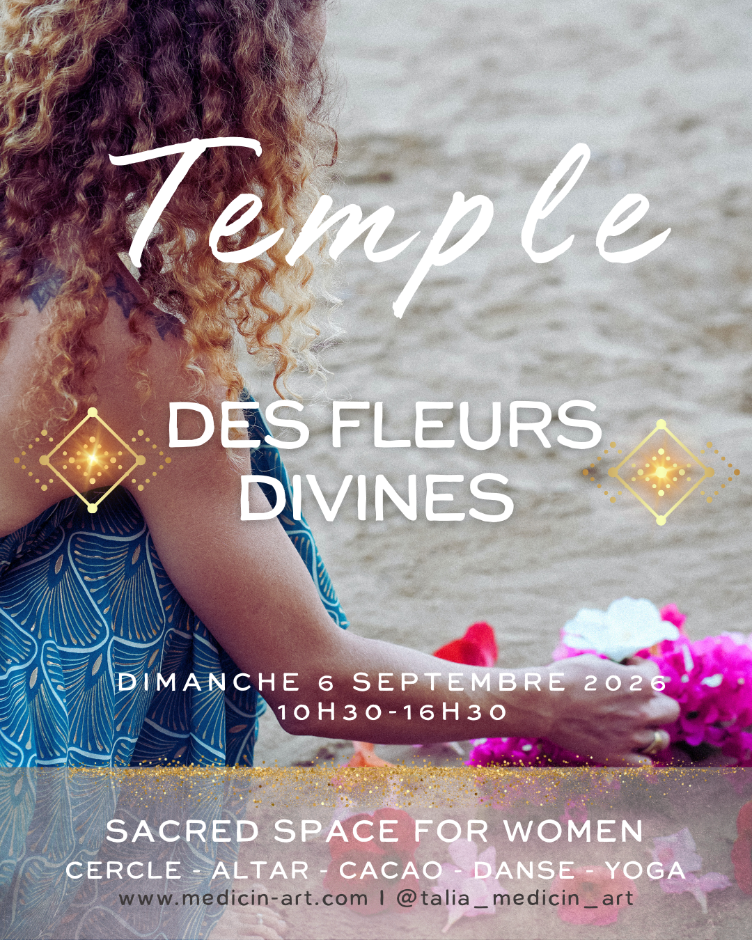 🌹 Temple des Fleurs Divines 