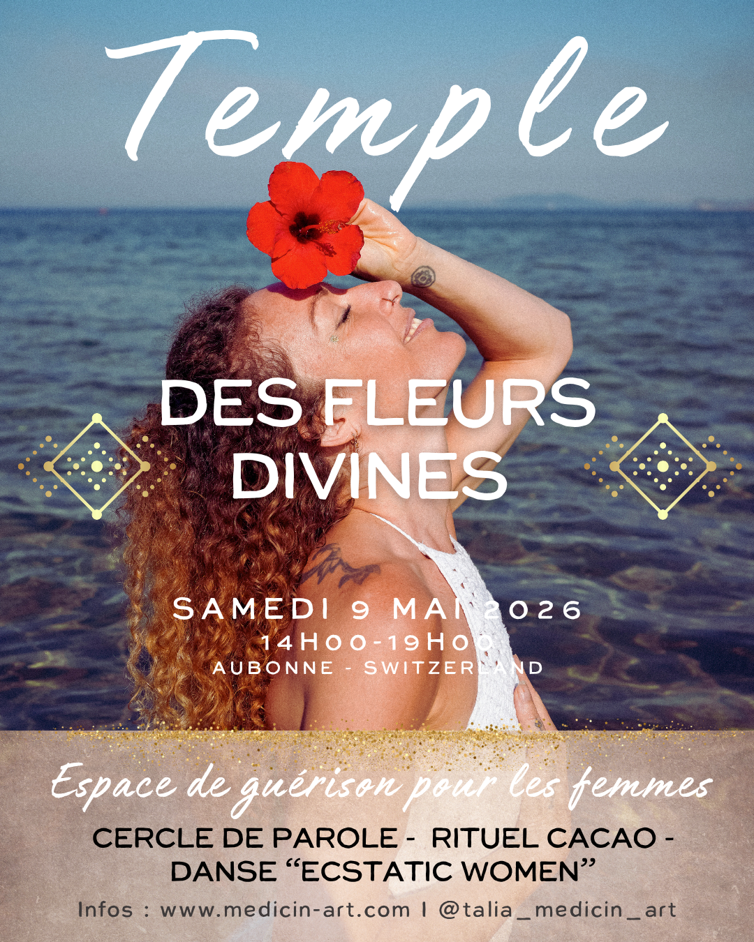 🌹 Temple des Fleurs Divines 