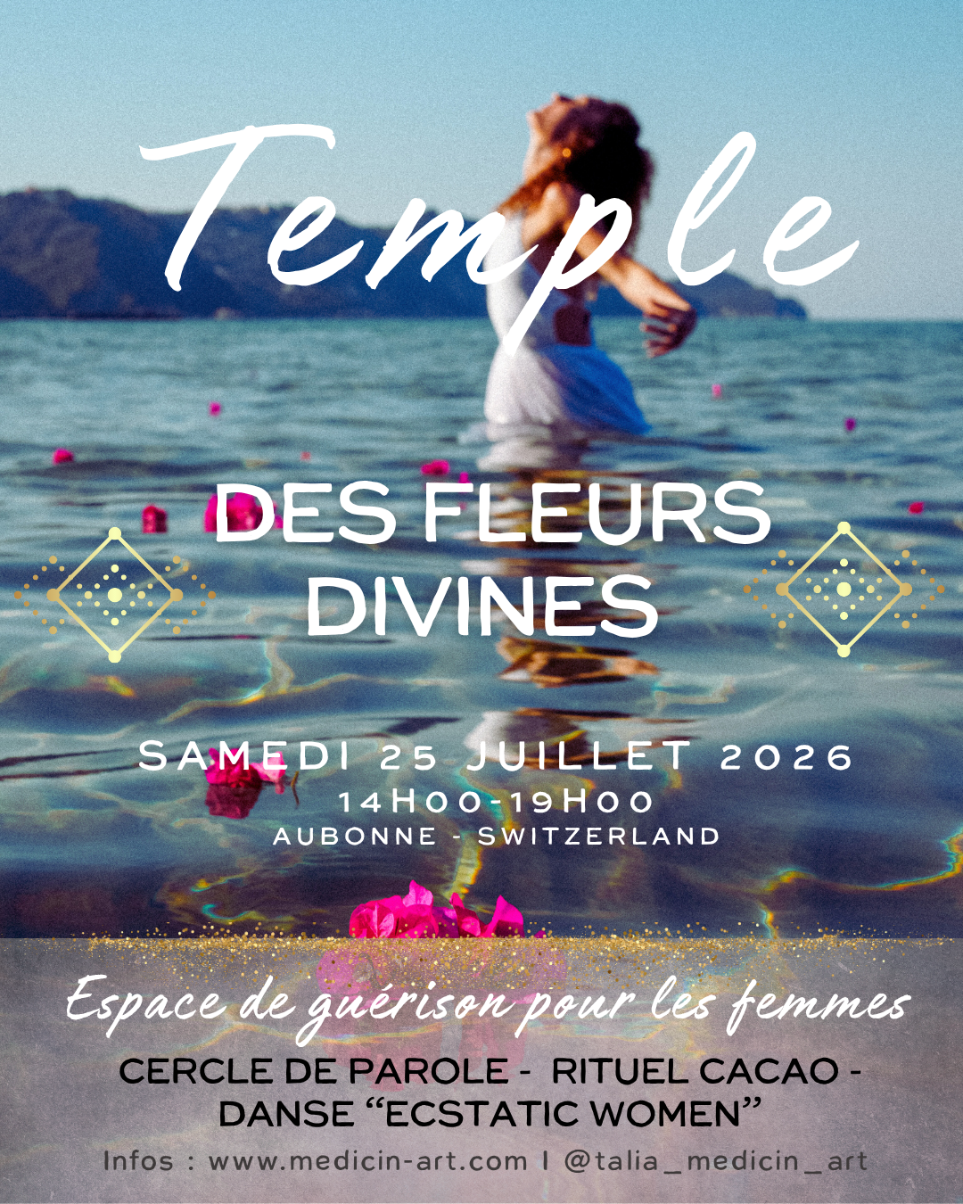 🌹 Temple des Fleurs Divines