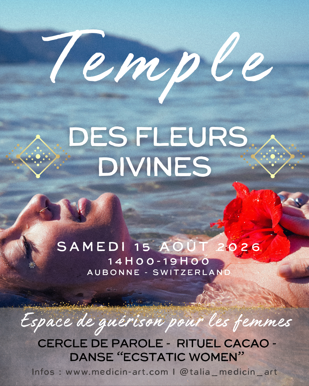 🌹 Temple des Fleurs Divines 