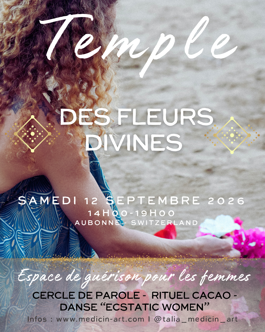 🌹 Temple des Fleurs Divines 