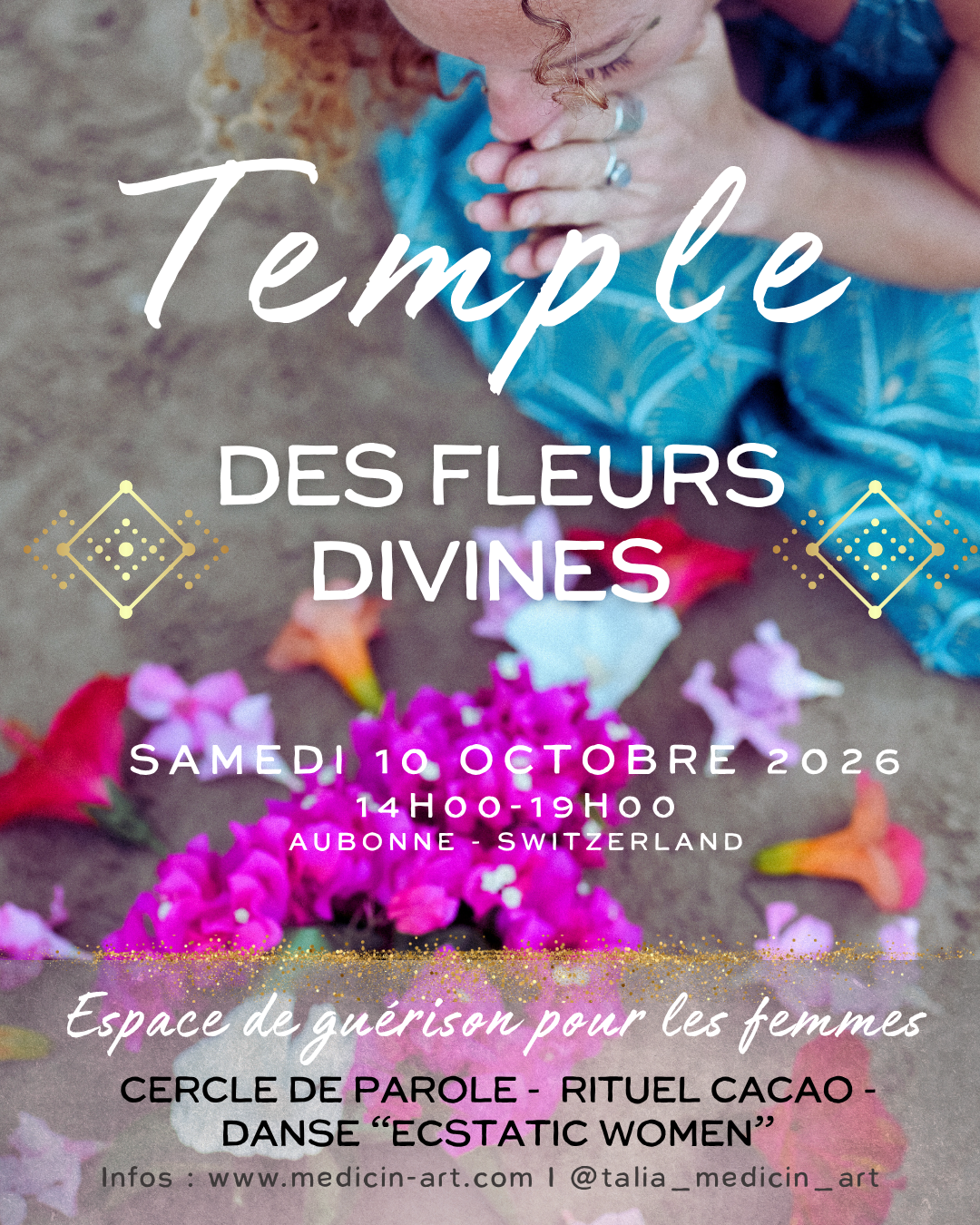 🌹 Temple des Fleurs Divines