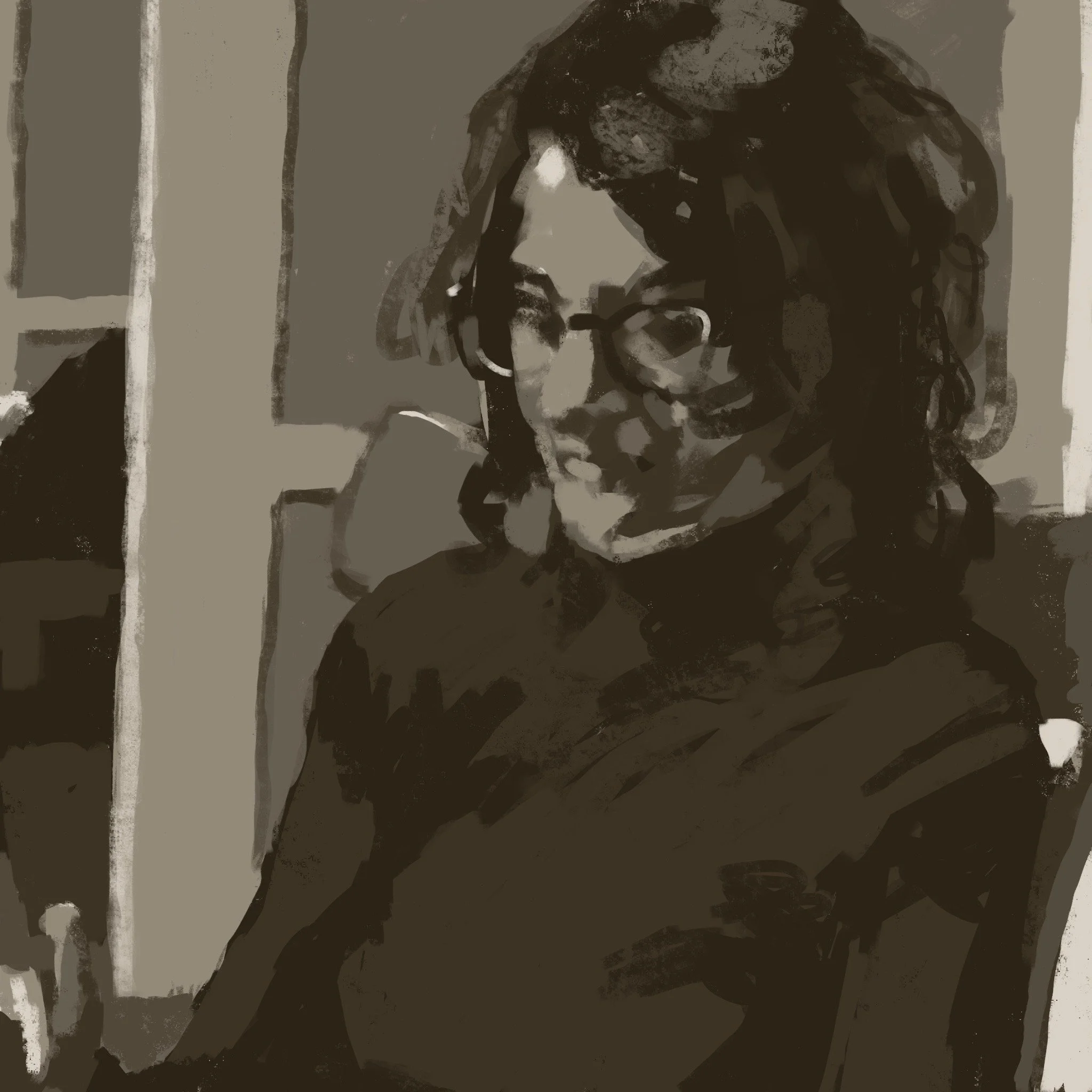 Jessica, Procreate drawing, 2022