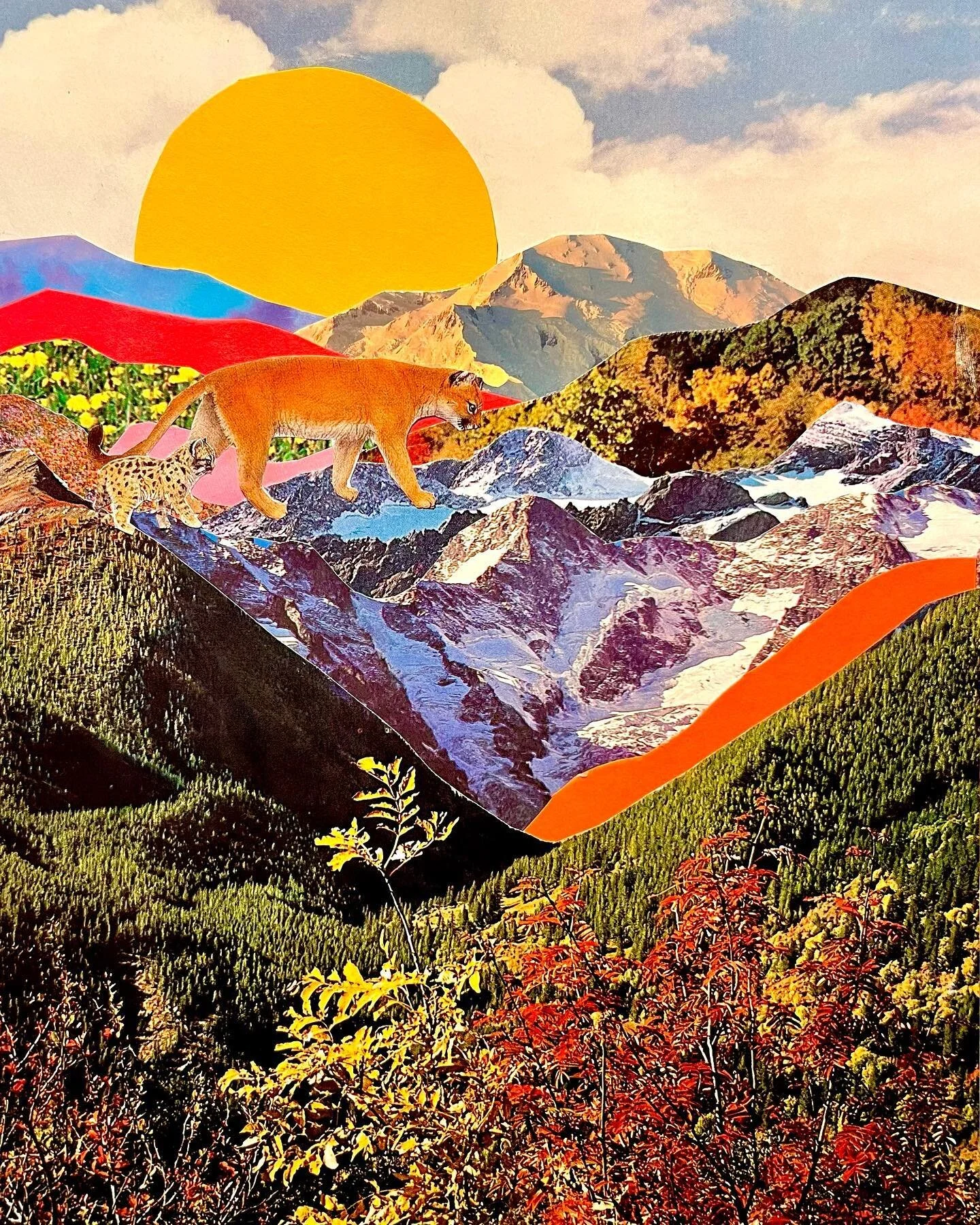 Hi everyone! It&rsquo;s been awhile 💜 Evan and I have been settling into our new place in Western Mass and I&rsquo;ve finally gotten around to making more art again 🌈✨ 

My new piece titled &lsquo;The Journey&rsquo; is now on display at the Shelbur