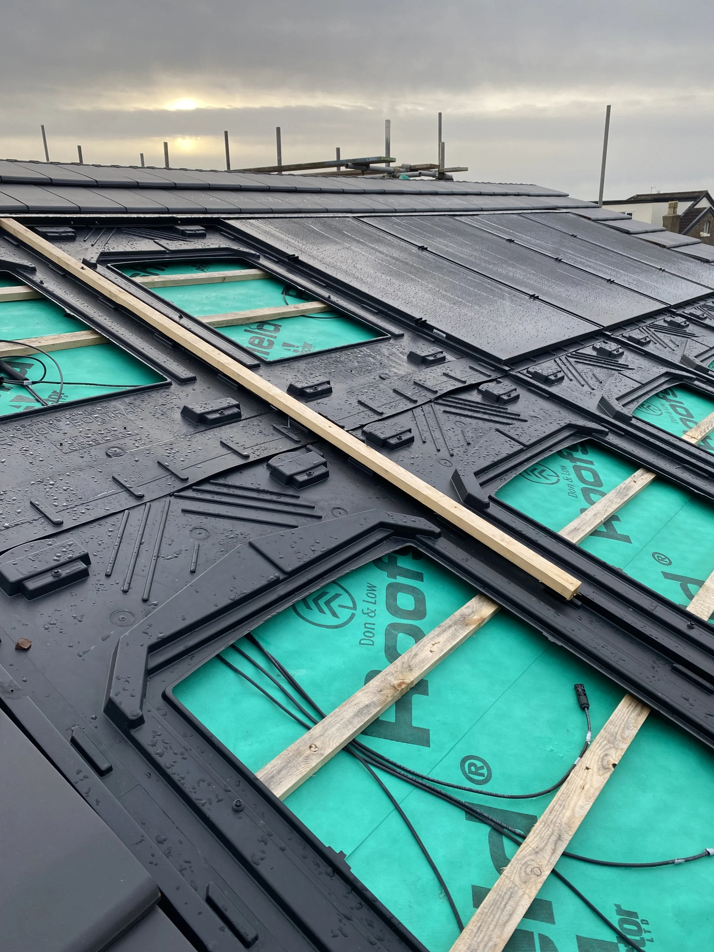 In-Roof Solar Installation, Bristol
