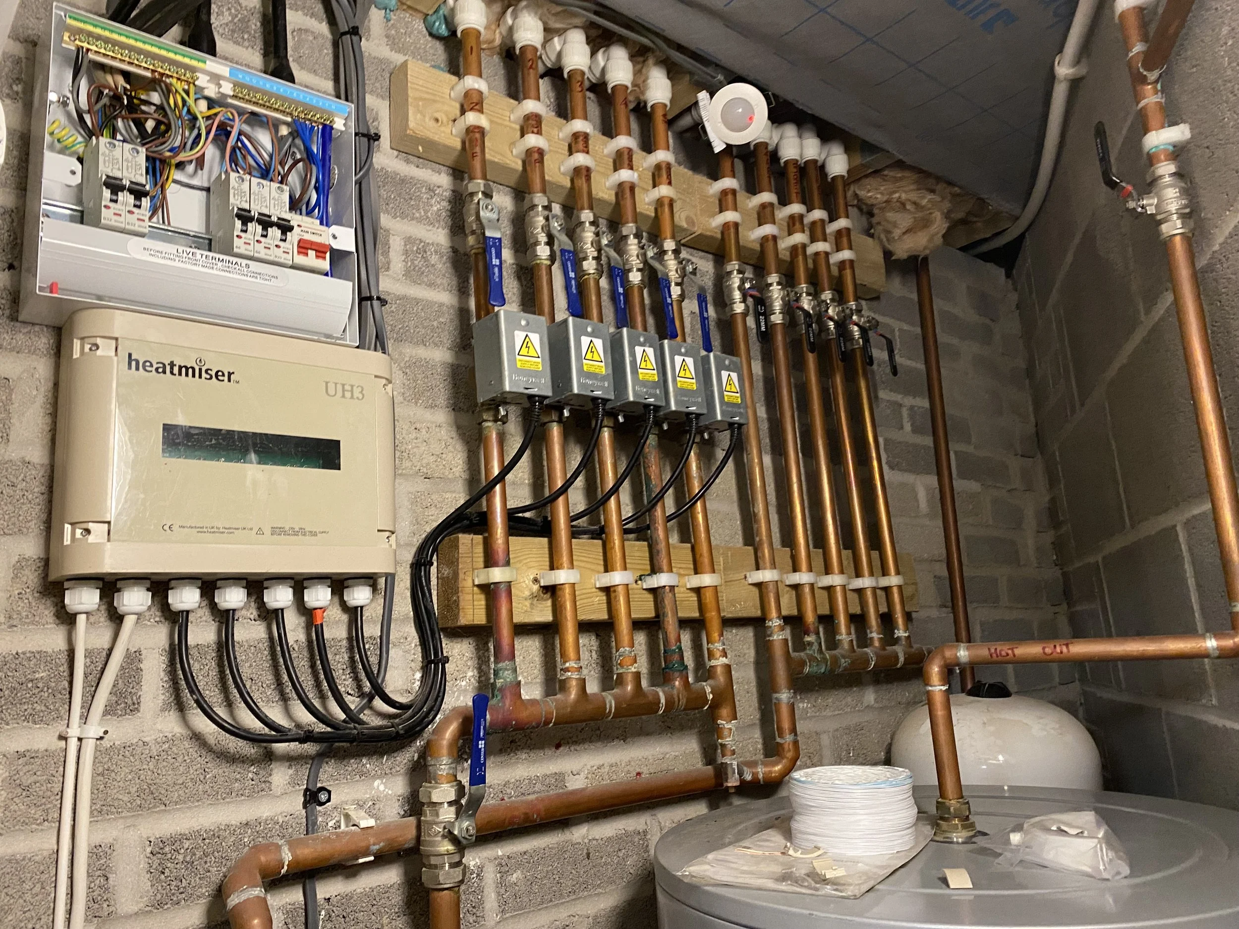 Heating, boiler, control room installation Bristol