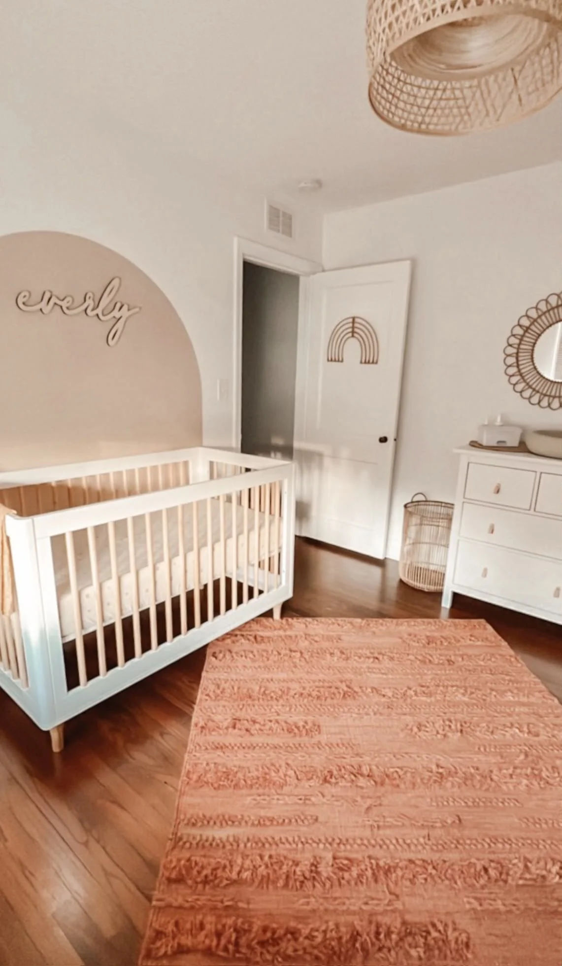 Photo inspiration: Fresh Look at Aesthetic Boho Nursery Tour Hustle Sanely By Jess Massey