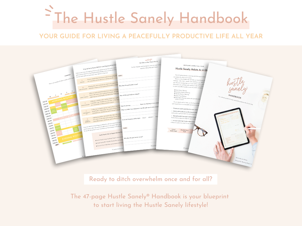 2024 Peacefully Productive Planner® - WEEKLY – Hustle Sanely