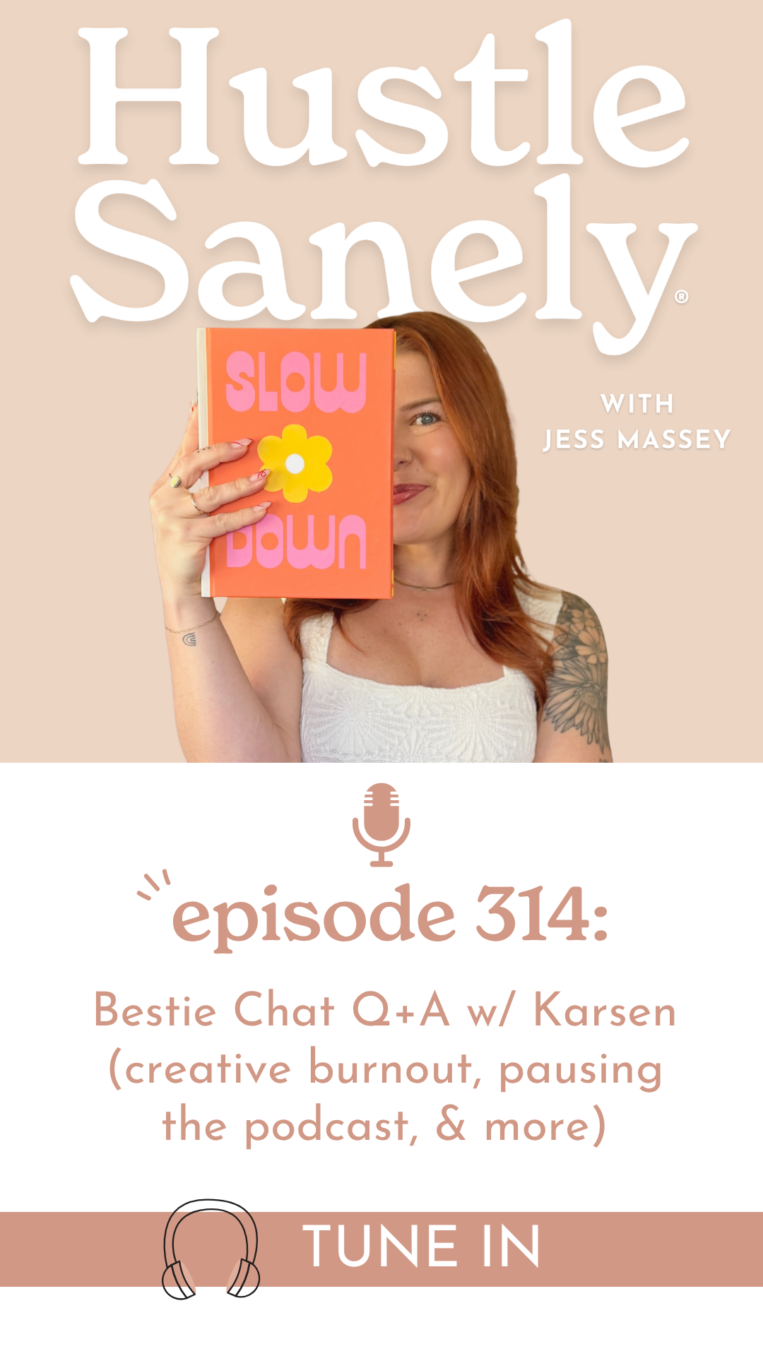 314: Bestie Chat Q+A w/ Karsen (creative burnout, pausing the podcast, &amp; more)