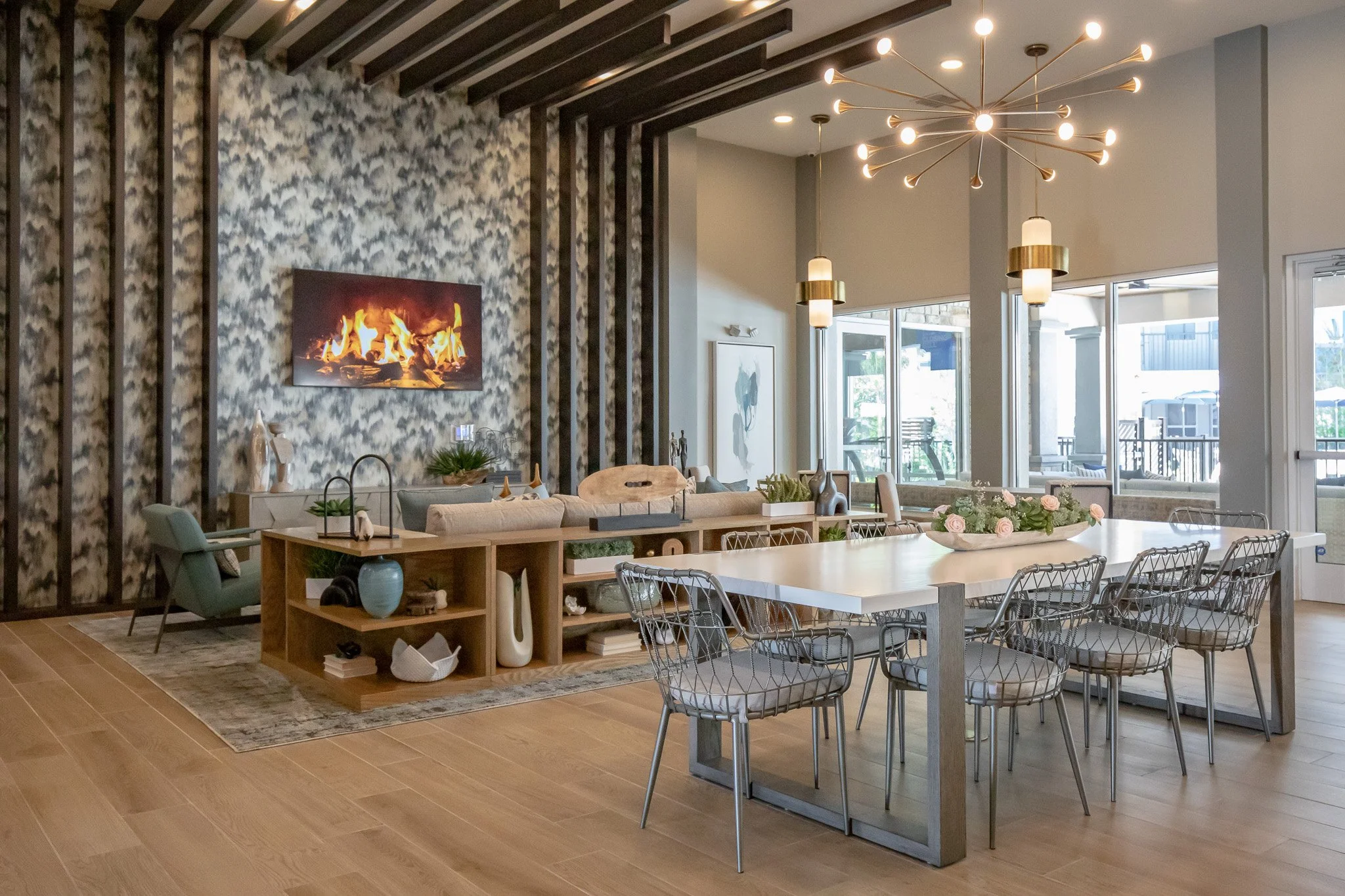Curated visual reference: Picture Idea: Multifamily Interior Design Bayfront On Sand Lake