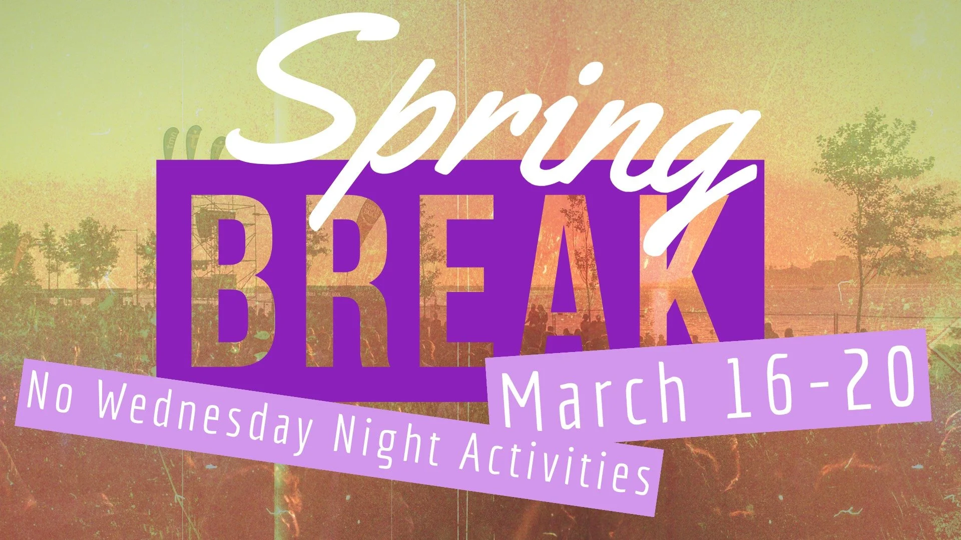 Spring Break No Activities and Office Closed