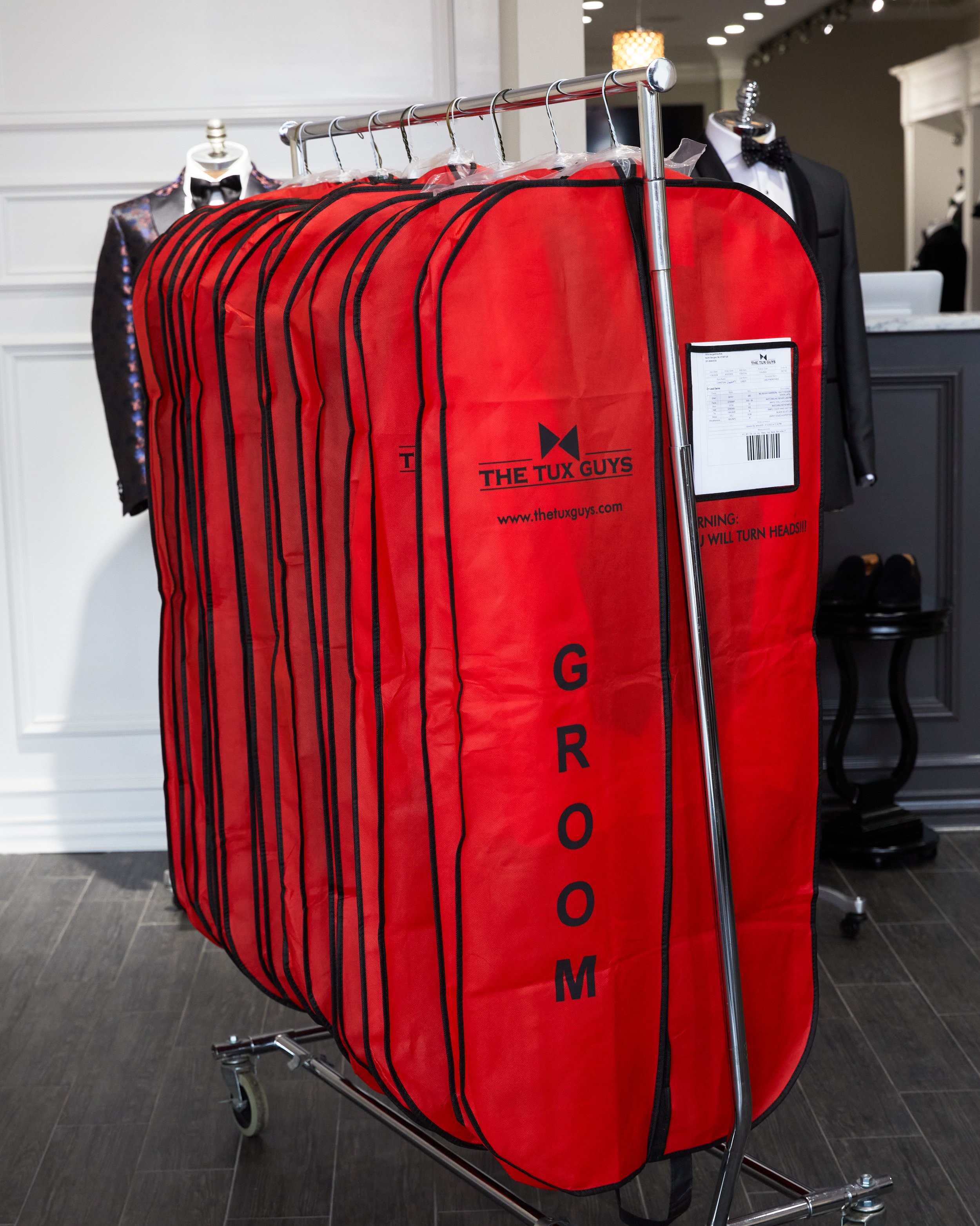 Groom's tuxedo rental checklist North Bergen NJ